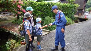 高草山のコルゲート水槽点検3