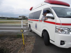 車幅と道路幅の確認