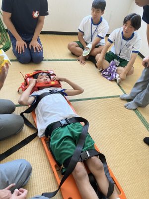 バックボード固定